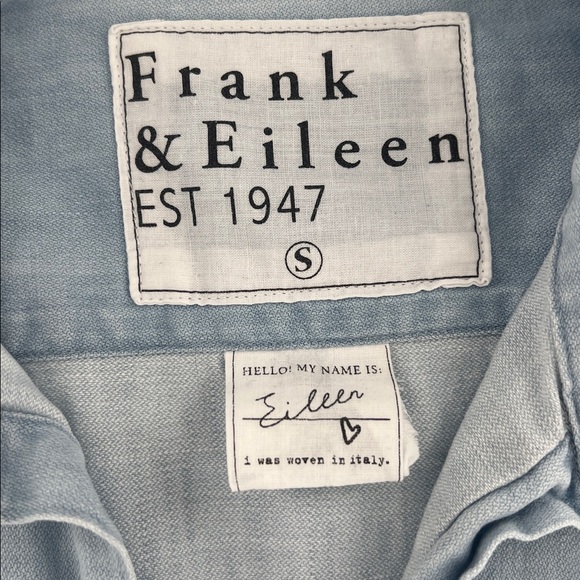 Frank & Eileen Barry Women’s Classic Button-Up Shirt casual cotton - Picture 3 of 9